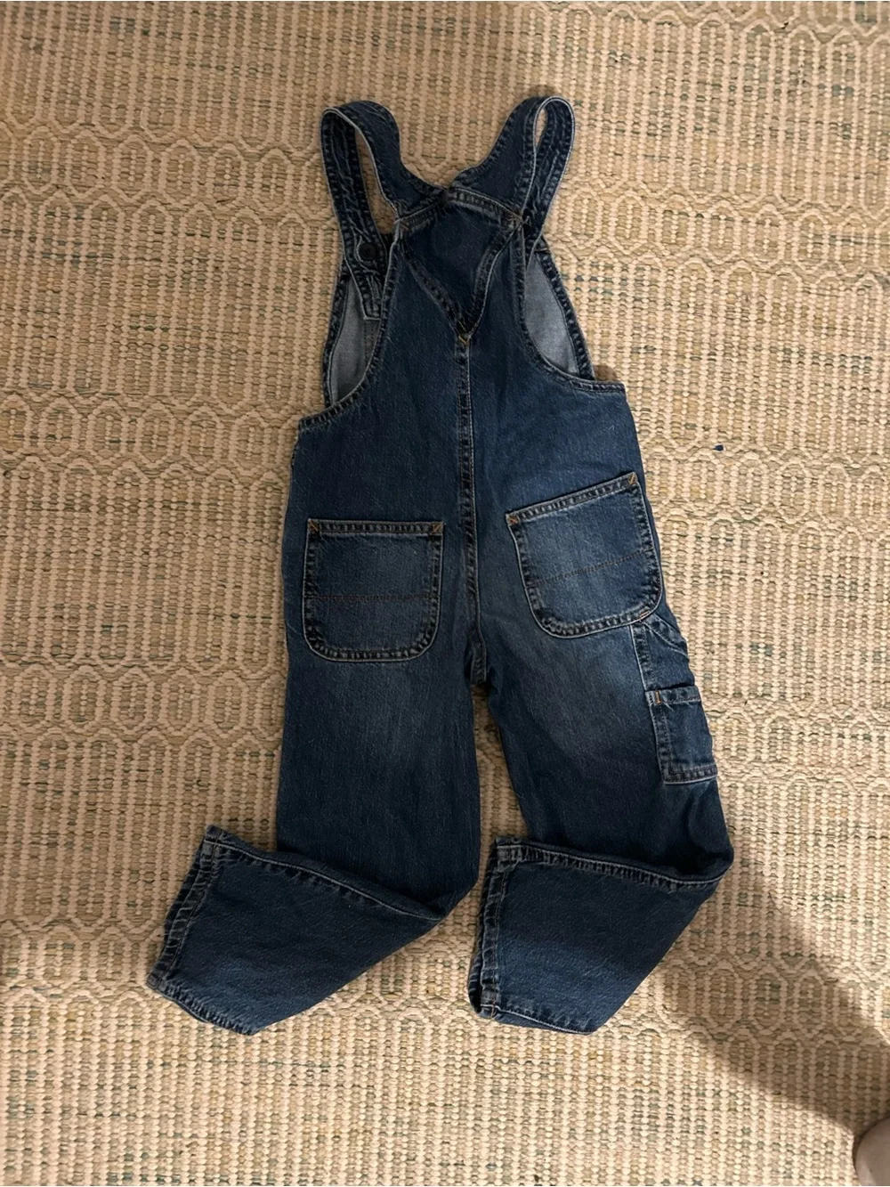 Unisex Kids Denim Overalls